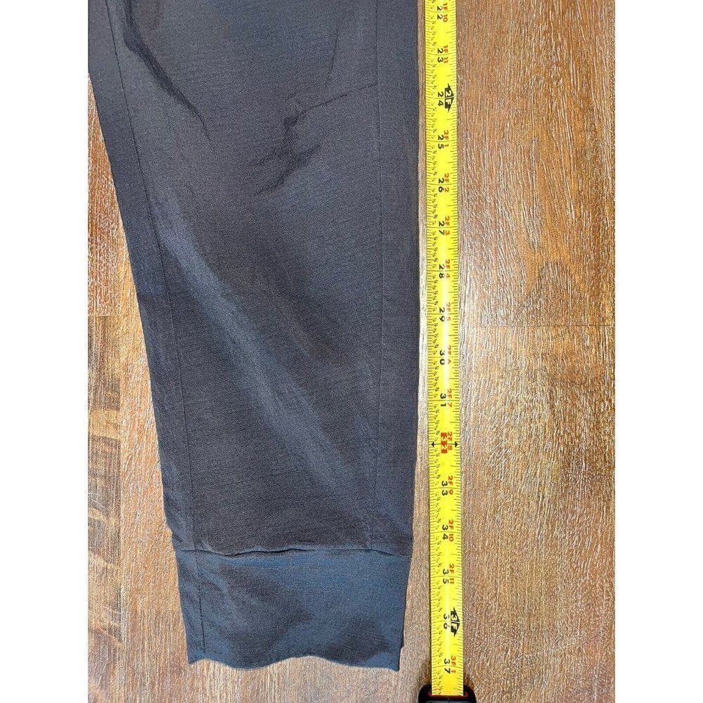 Athleta Pull On Active Pants Jogger Women's 6 Green Lined Straight Leg RN 54023 - Picture 6 of 8